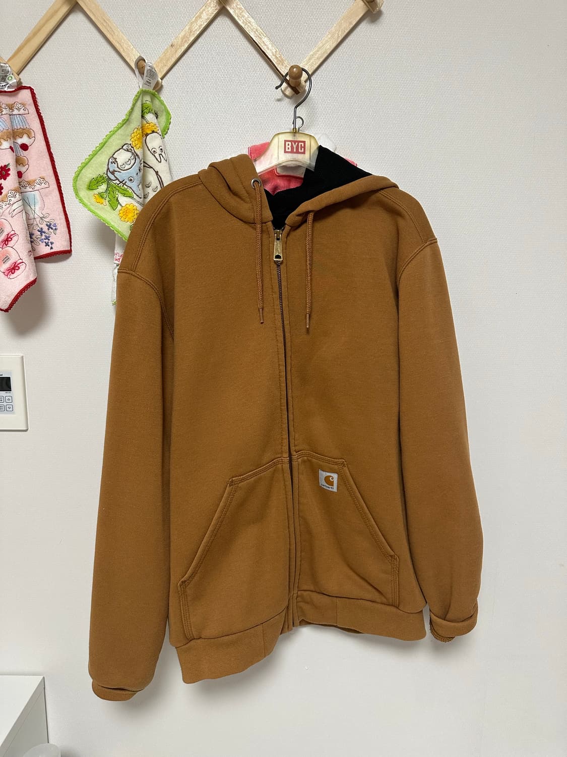 칼하트 된장 후드집업 s 상품이미지1