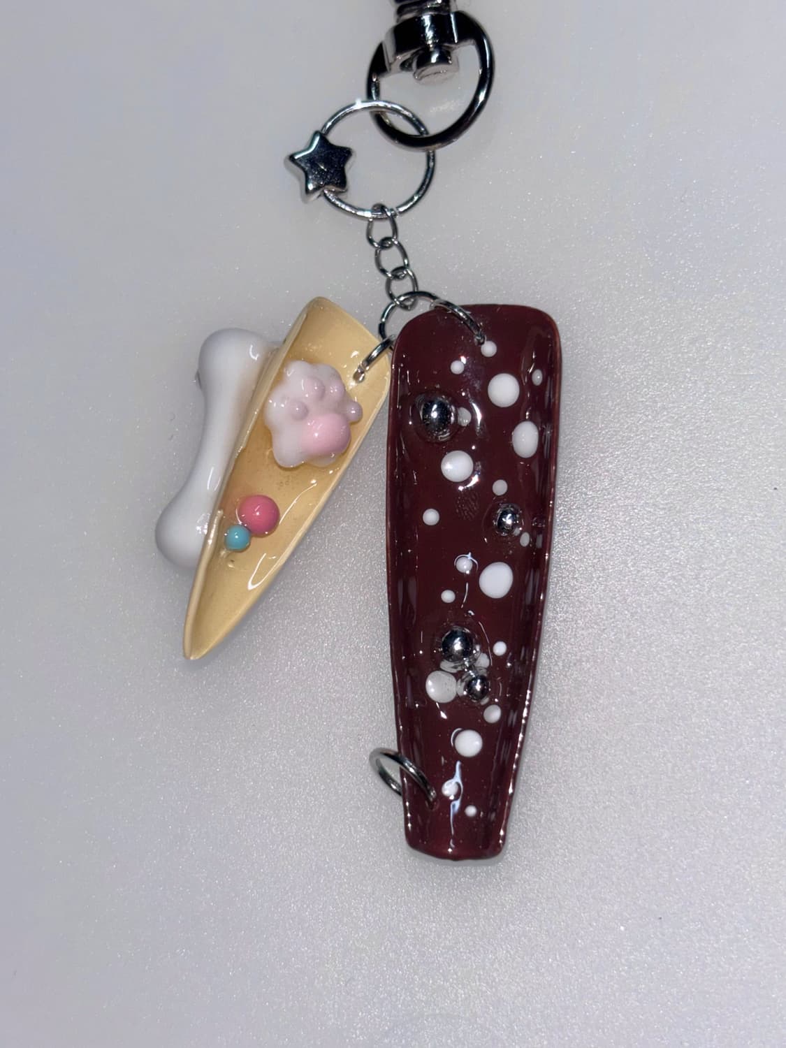 네일 팁 키링 nail tip keyring 상품이미지3