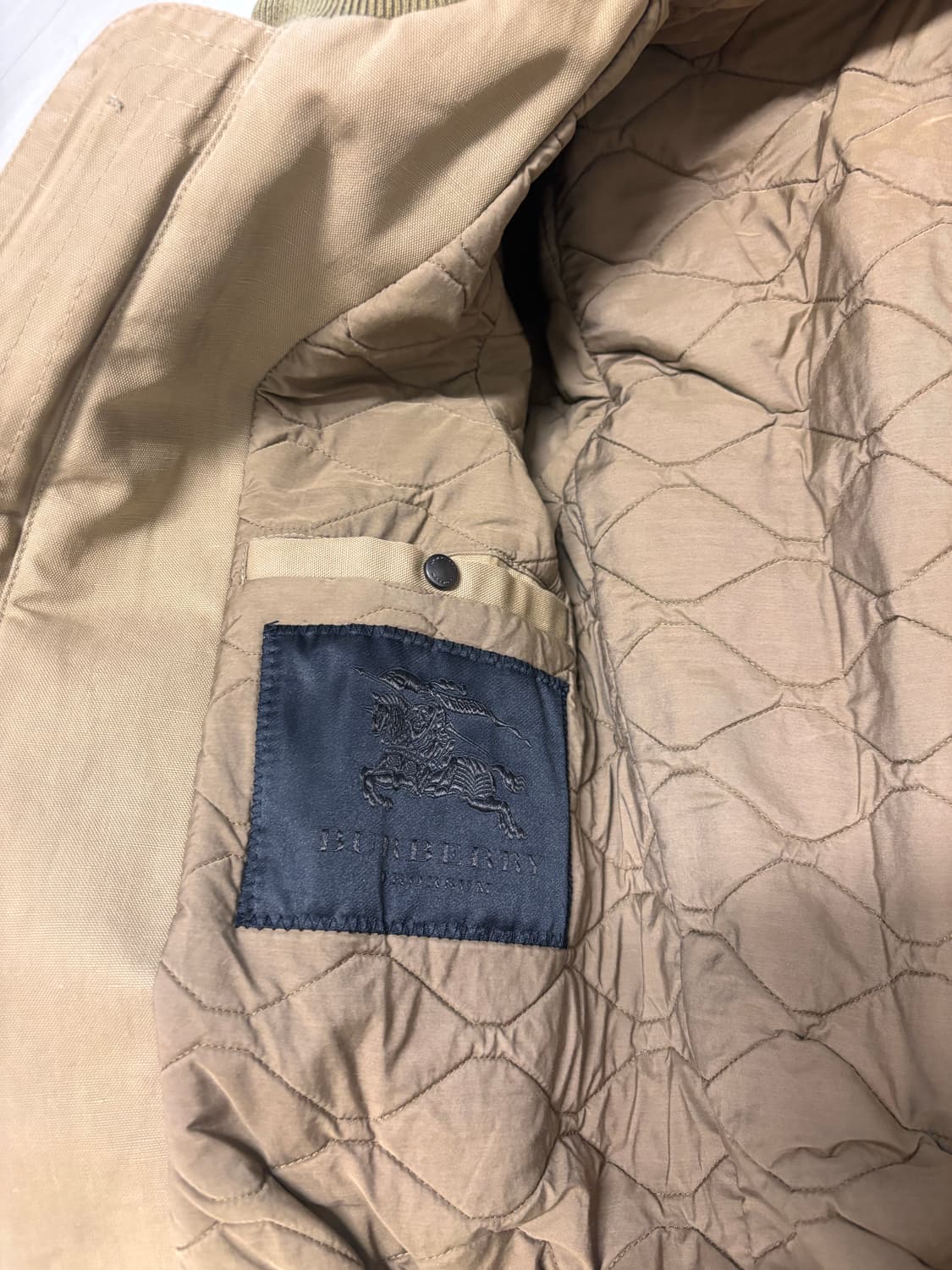 (46size) 버버리프로섬 밀리터리 점퍼 상품이미지4