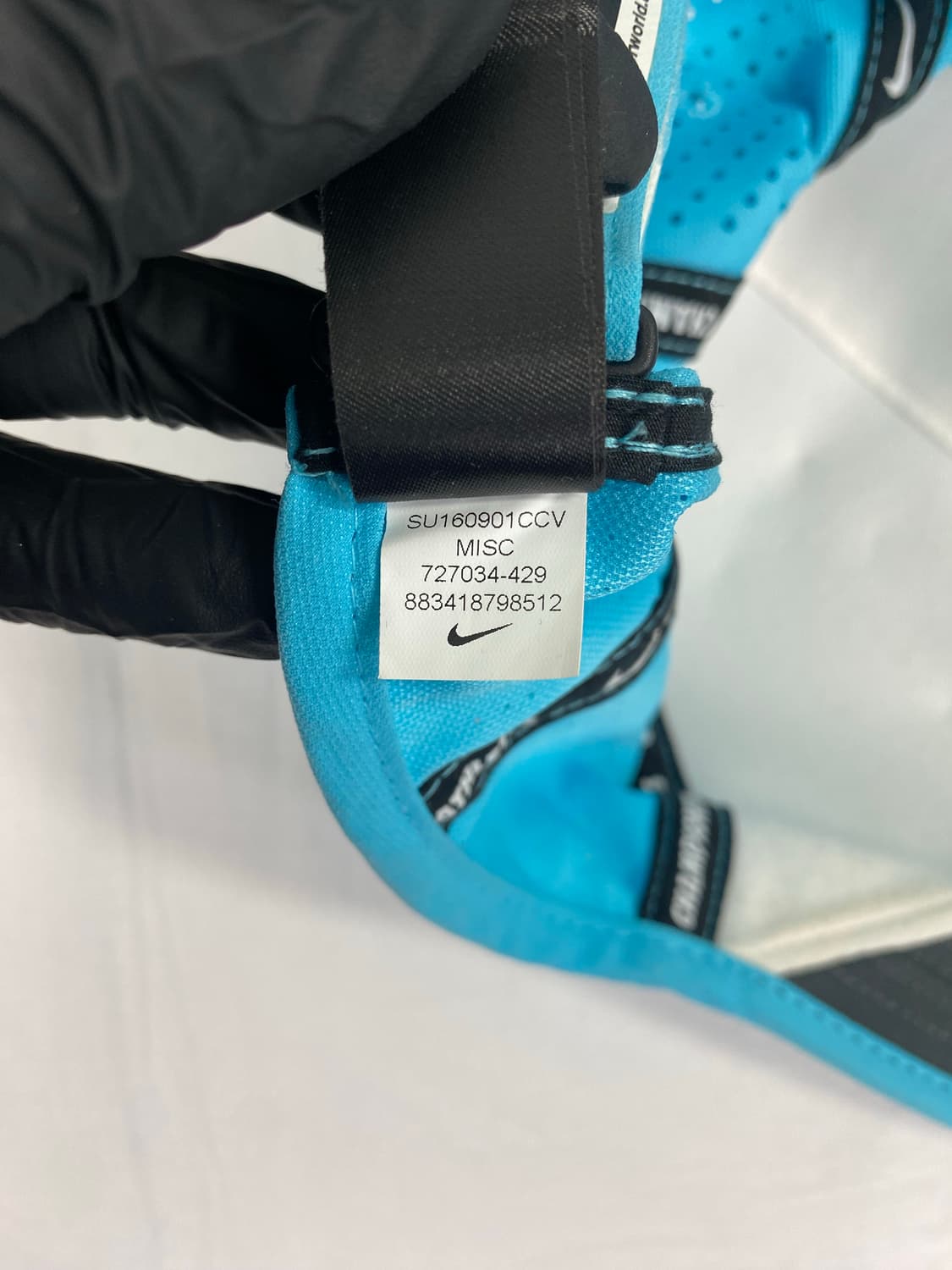 나이키 골프 드라이핏 레거시91 블루 볼캡  상품이미지8