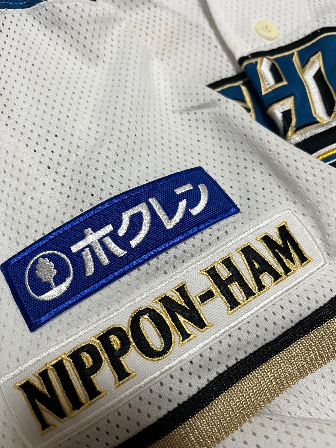 2011 미즈노 니혼햄 파이터즈 다르빗슈 홈 정품 유니폼 상품이미지5