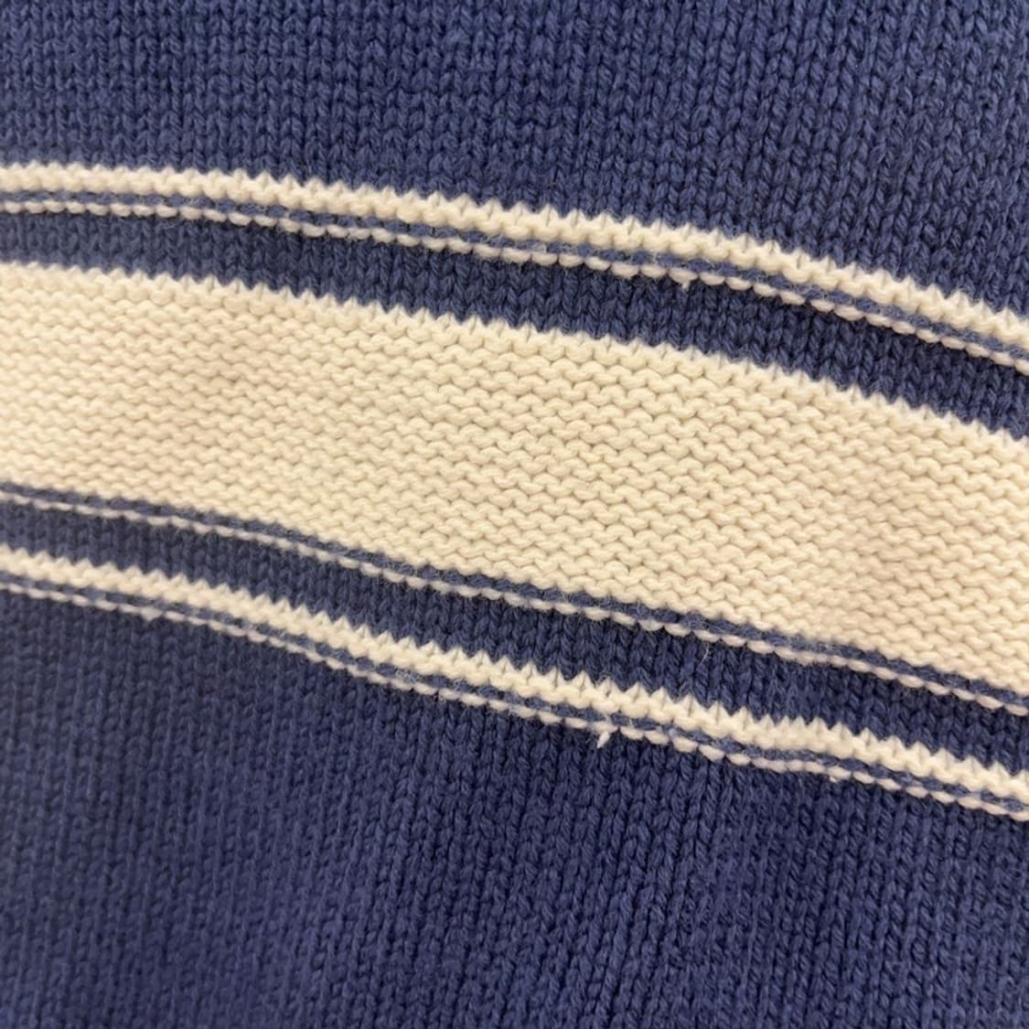 마리떼프랑소와저버 캐주얼 레트로 배색 세미크롭 니트 M C08884 상품이미지7