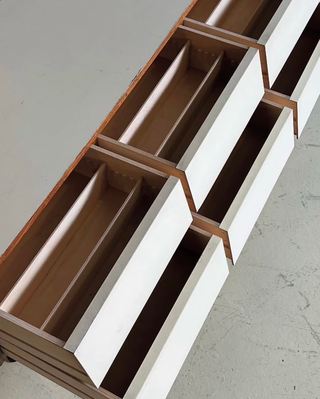 빈티지가구 70s 투톤 사이드보드 상품이미지3