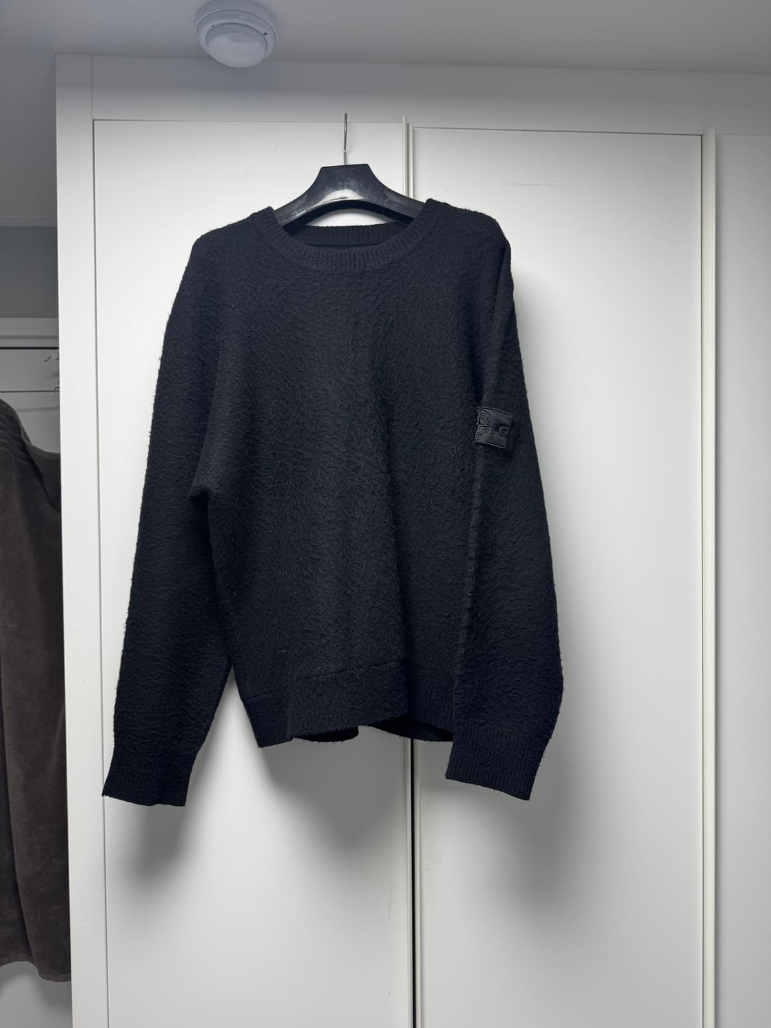 [2xl] 스톤아일랜드 쉐도우프로젝트 니트 블랙 (정품qr) 상품이미지1