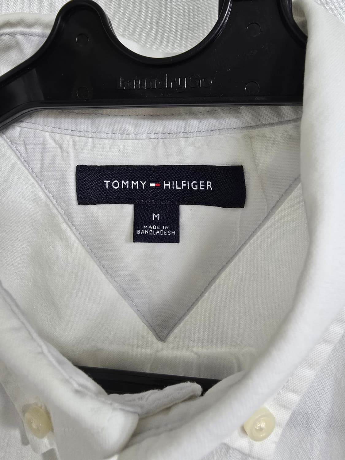 타미힐피거 화이트 셔츠 남방 M (1952) 상품이미지3