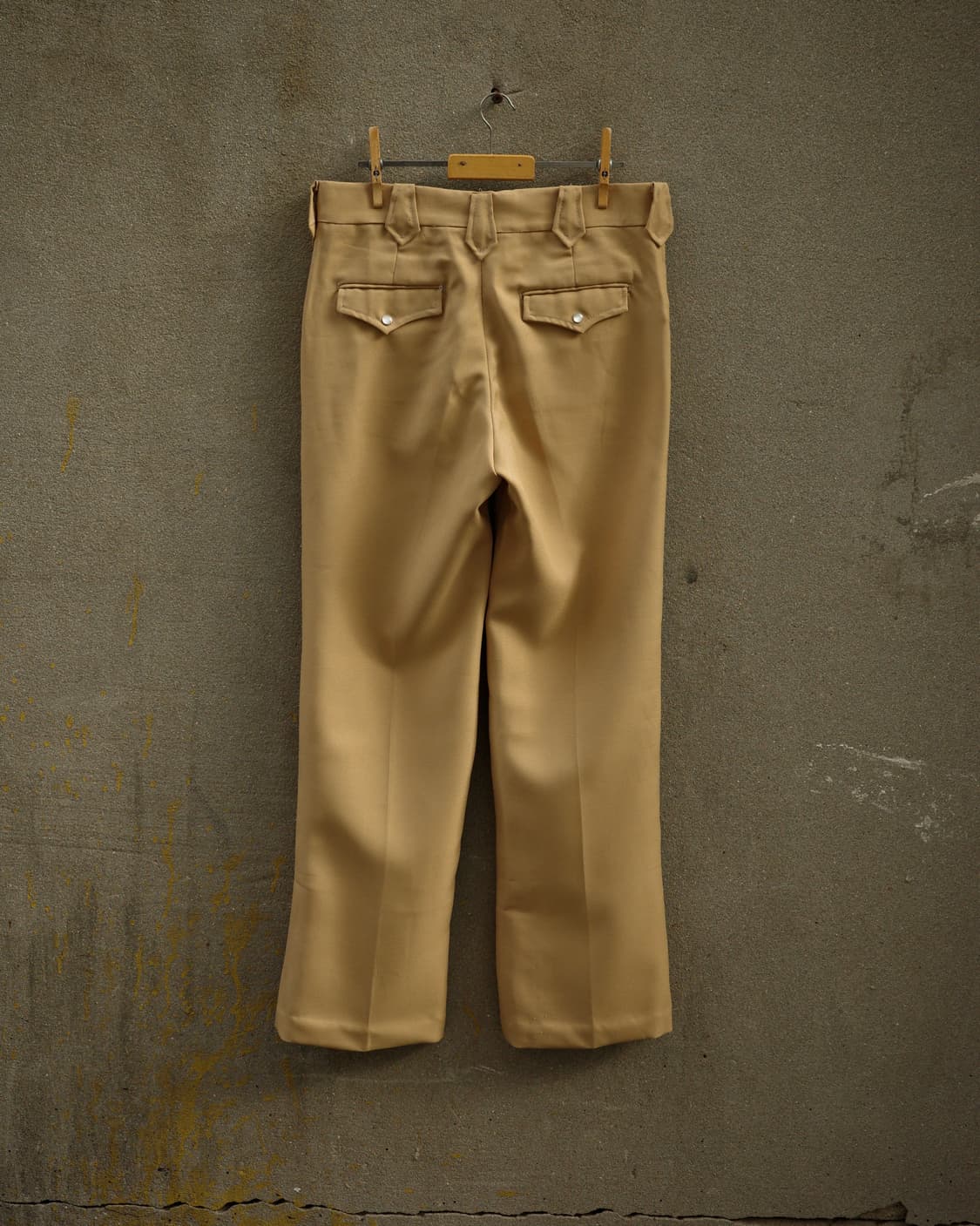 70‘s 빈티지 카멜 웨스턴 슬랙스 상품이미지4