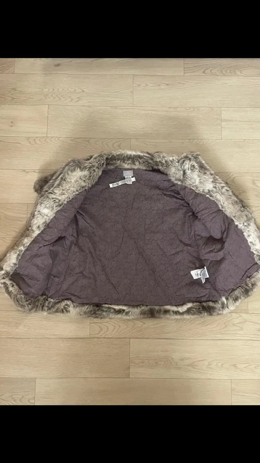 빈티지 퍼조끼 상품이미지4