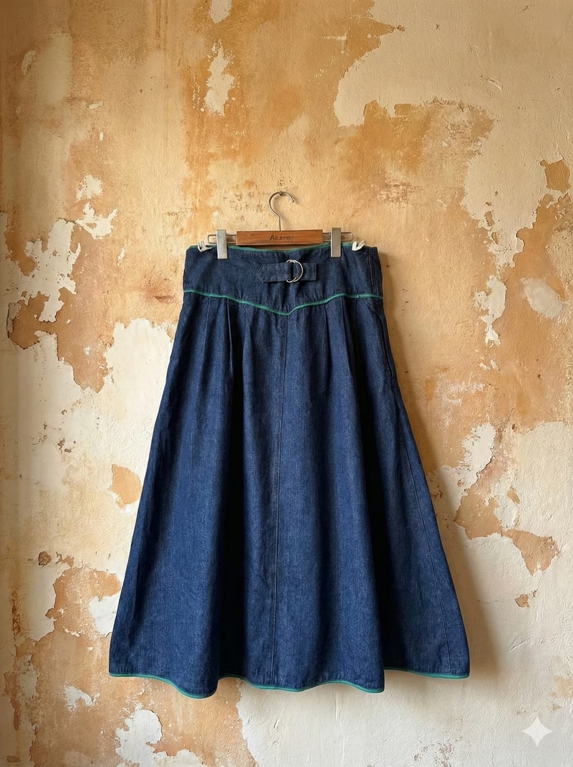  로맨틱 빈티지 데님 스커트 상품이미지3