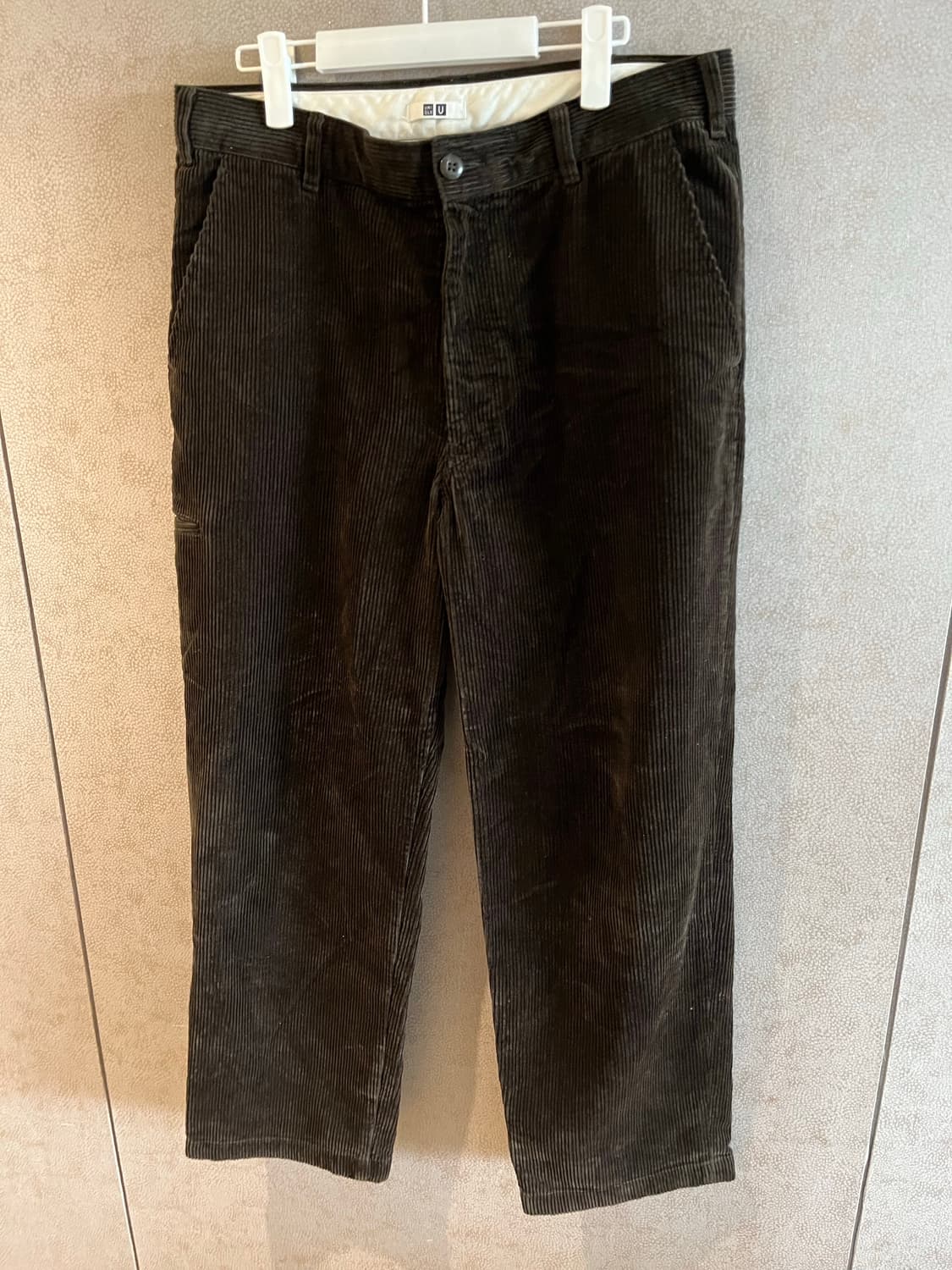 [85]유니클로 U 코듀로이 팬츠 다크브라운 상품이미지1