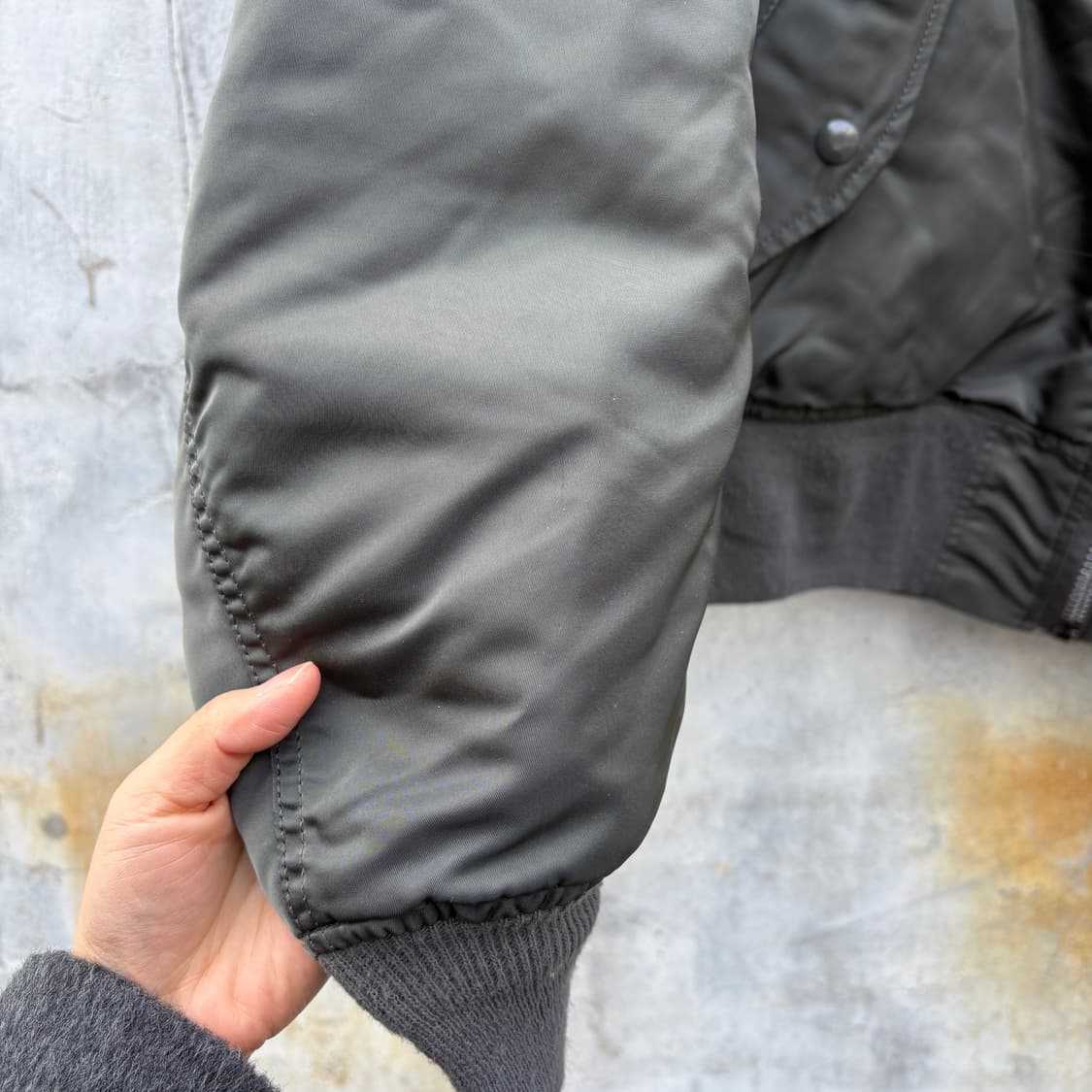 Alpha 90s 알파 made in usa Ma-1 자켓 상품이미지5