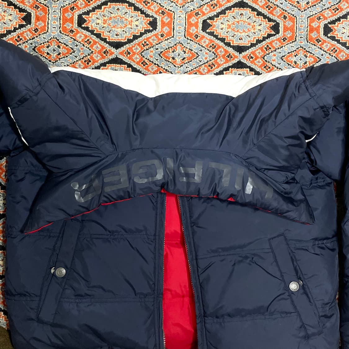 타미힐피거 리버시블 다운 패딩점퍼 남성M 상품이미지3