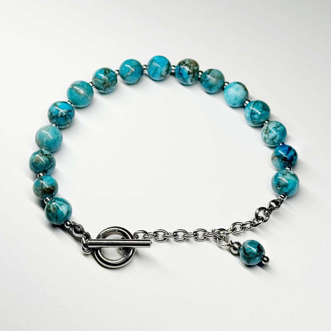 터키석 고급 원석팔찌 (결제창) 상품이미지1