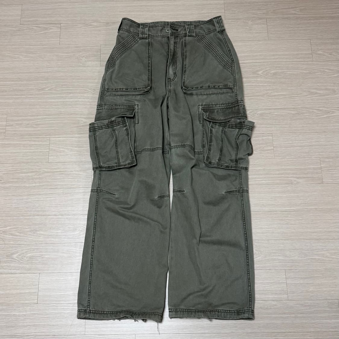 아워캐비넷 move washing cargo pants 상품이미지5