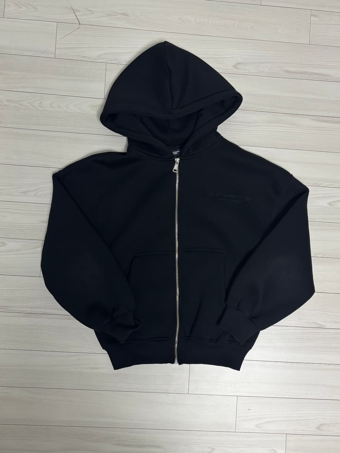 블랙머니스택스 블랙 후드집업 셋업 상품이미지1