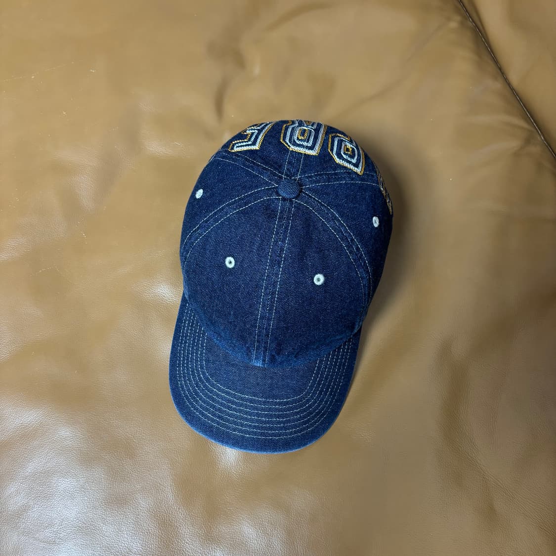 슈프림 6패널 볼캡 모자 23fw 백 아크 데님 상품이미지7