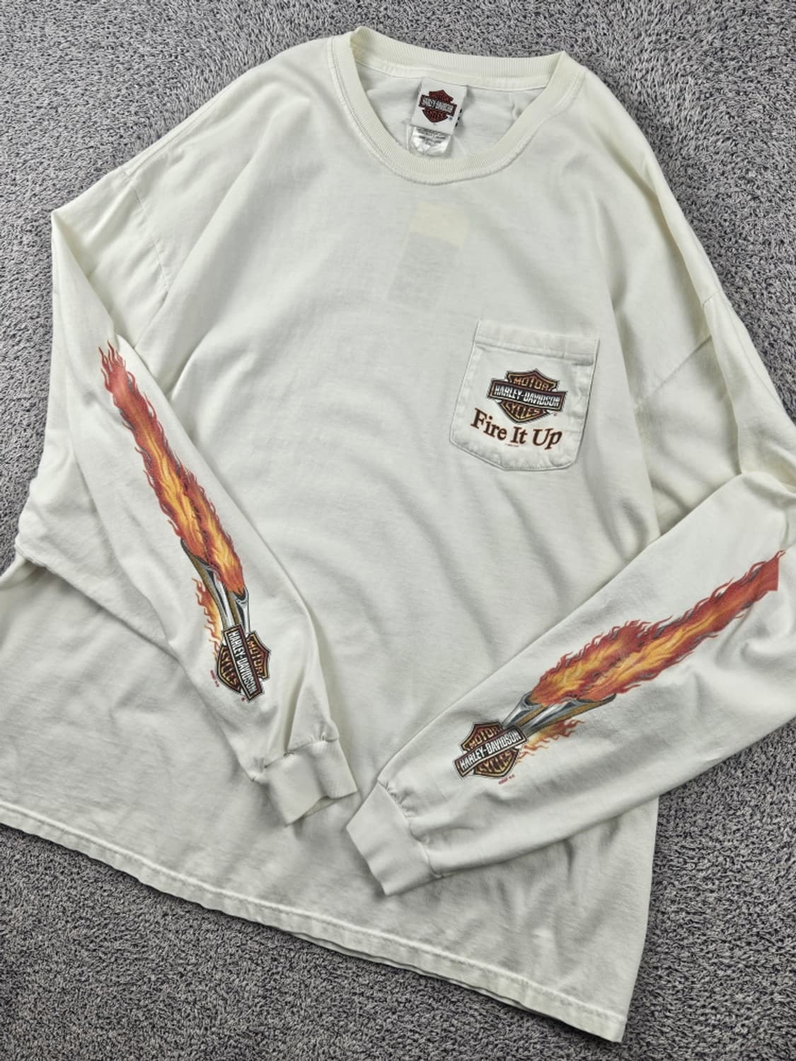 할리데이비슨 더들리 퍼킨스 컴퍼니 롱 슬리브 ( 2XL ) / 11626 상품이미지4