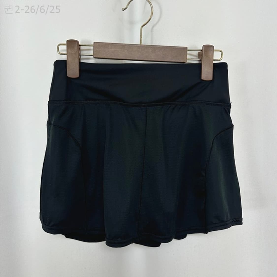 아디다스 여자 스판 짧은 검정 치마 스커트 S (미착용새제품) 상품이미지1