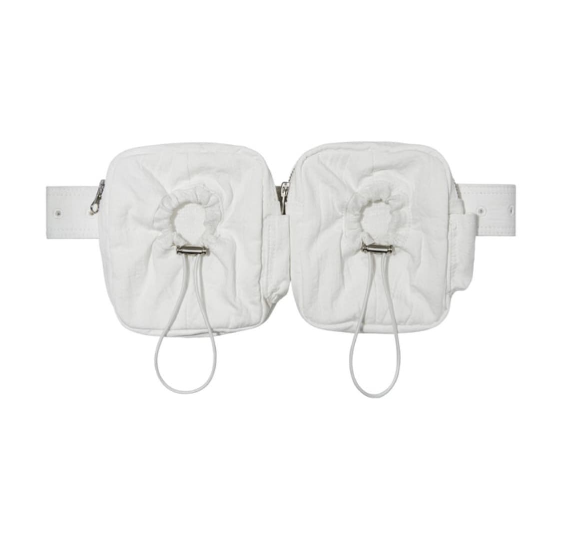 수집미학 벨트백 gathering belted dual bag white 상품이미지1