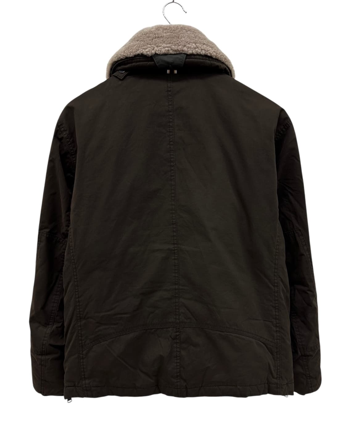 헤지스 양모 구스다운 패딩 브라운 (L)  상품이미지10