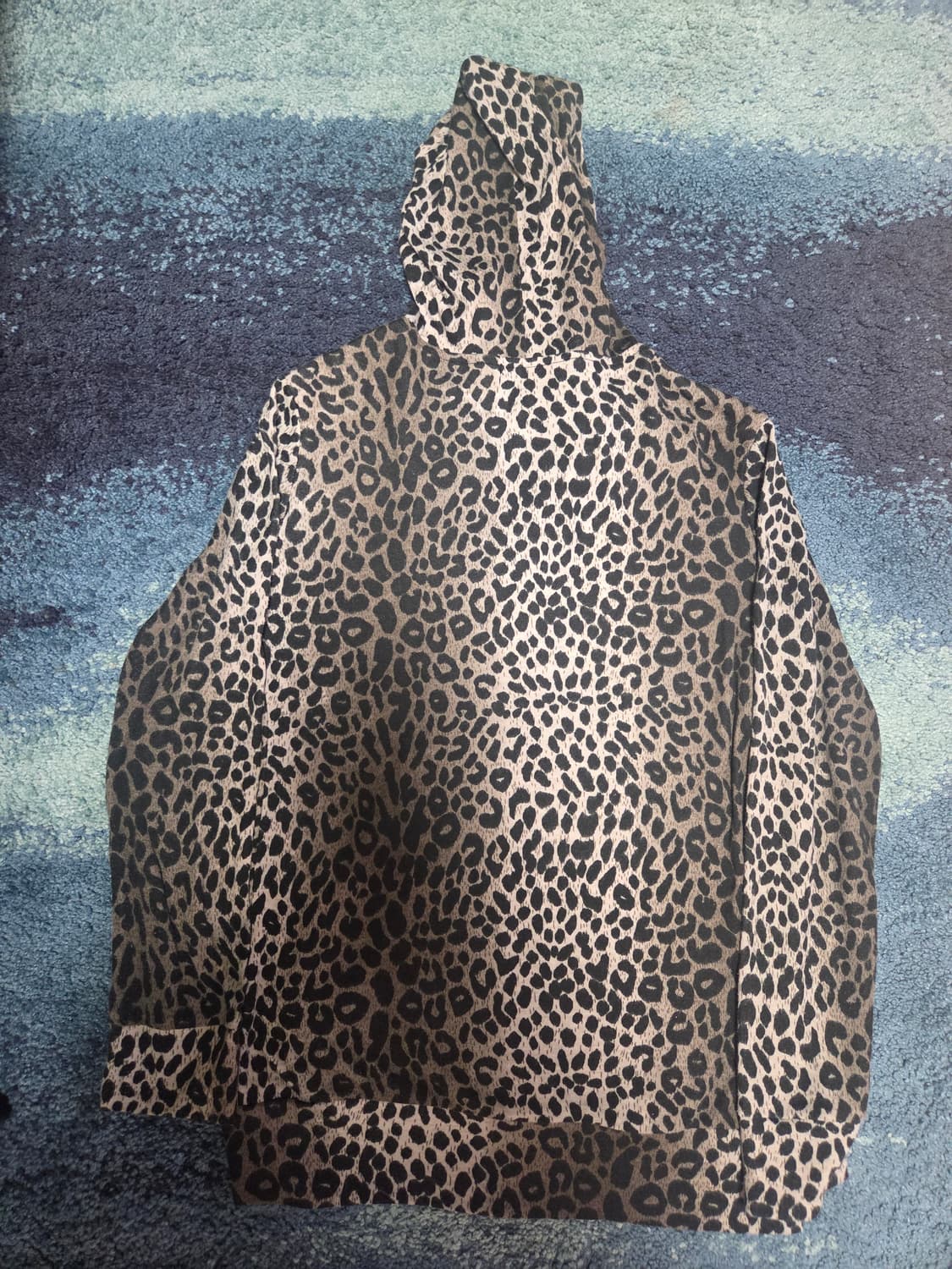 Y2k 호피 레오파드 후드집업  상품이미지3