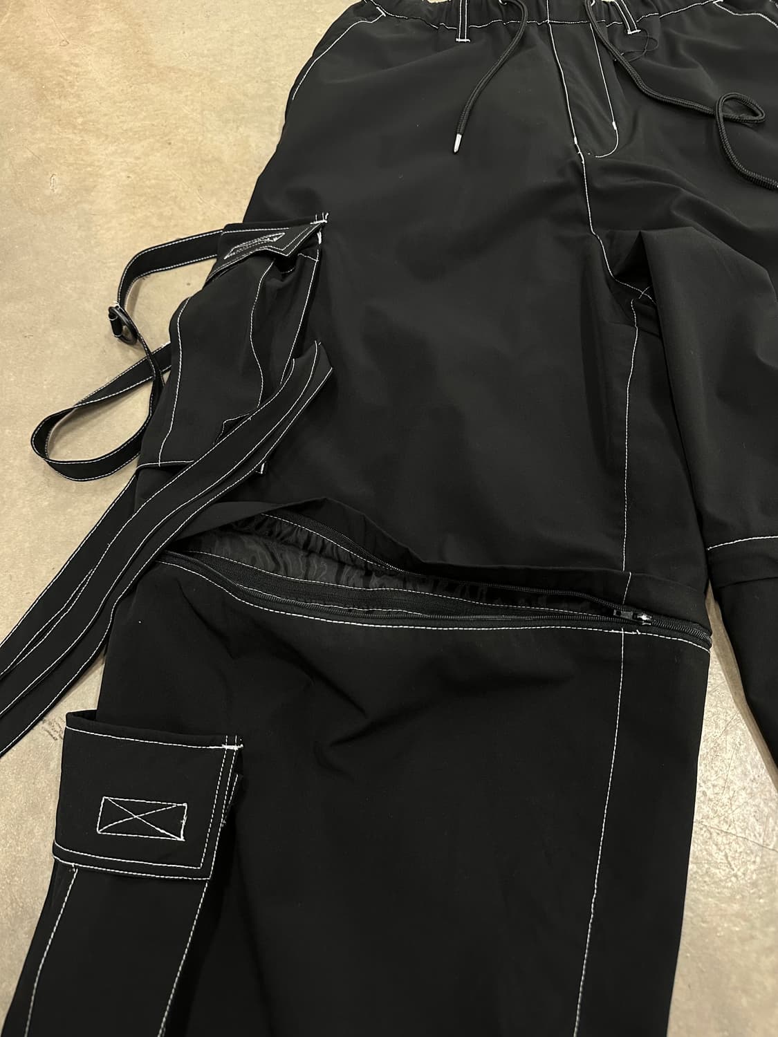 GALFY 올드스쿨 투웨이 스티치 3D멀티포켓 카고팬츠 상품이미지6