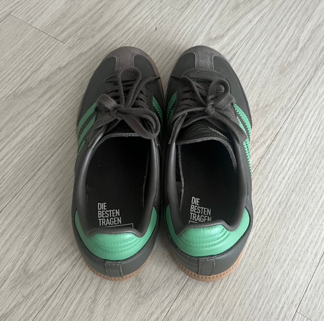 아디다스 삼바 OG 쉐도우 올리브 그린 240 상품이미지2