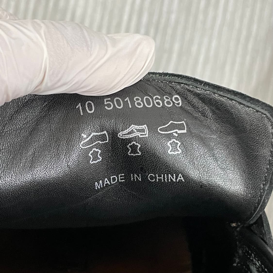 491) HugoBoss 휴고 보스 레더 홀스빗 로퍼 US10 상품이미지8