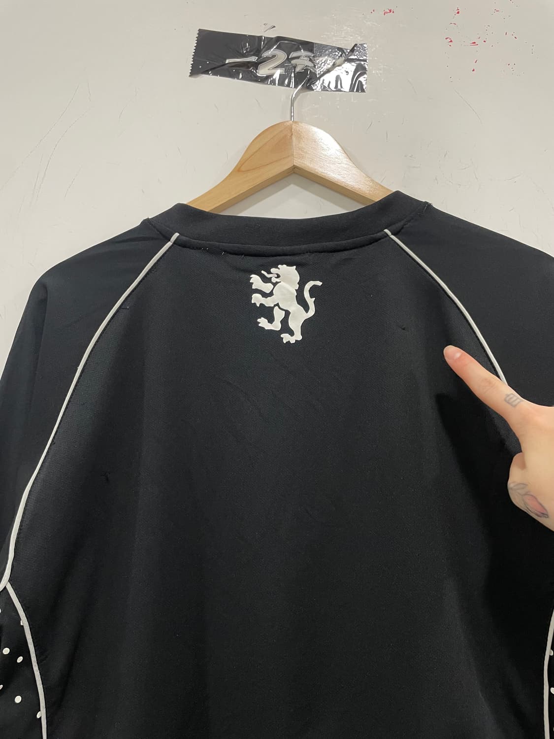 KELME 켈미 빅로고 화이트 도트 블록코어 긴팔 져지 롱슬리브 상품이미지9