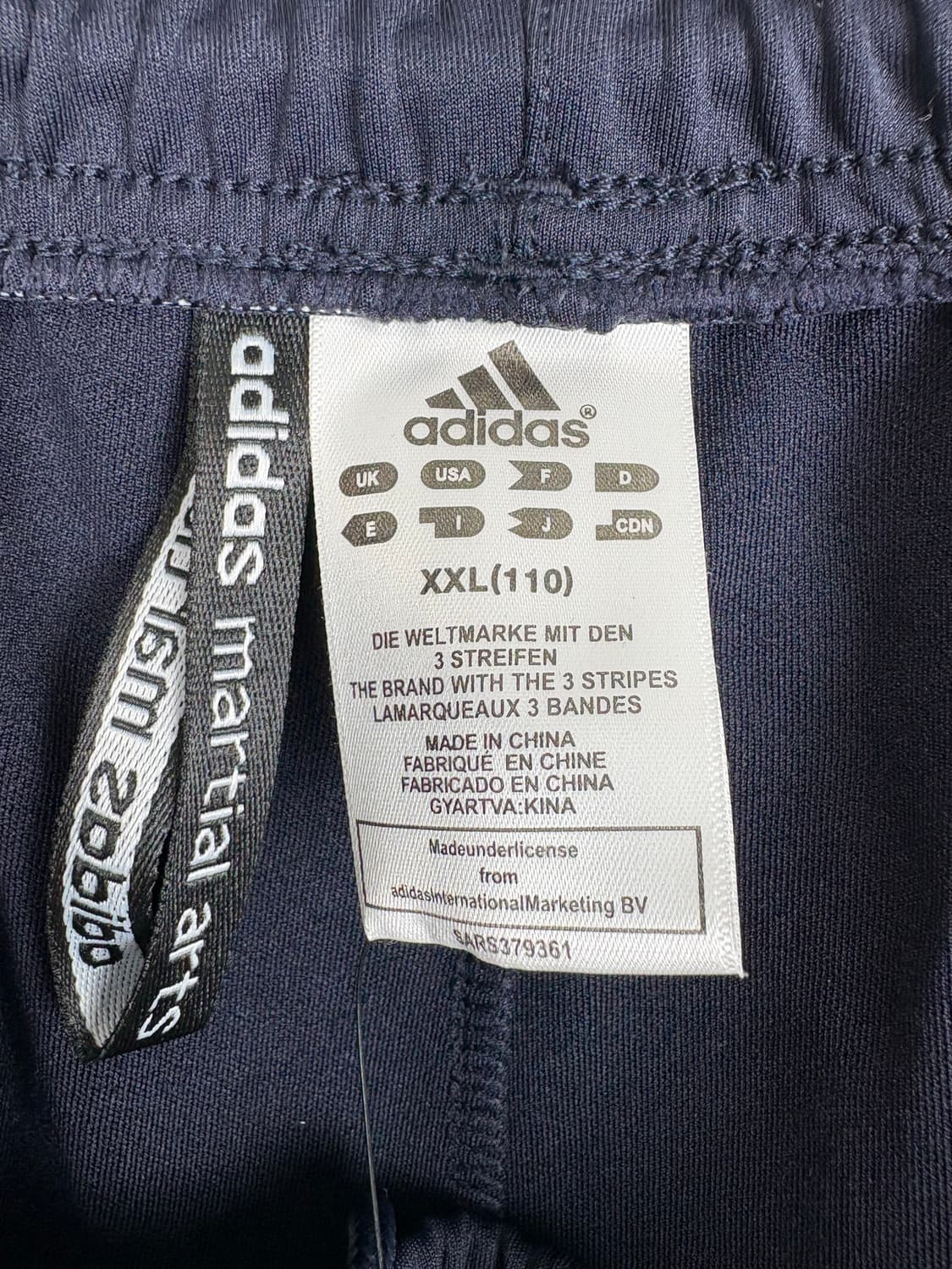 아디다스 3S 레귤러핏 더블니트 오픈헴 트랙 팬츠 (새상품) 상품이미지5