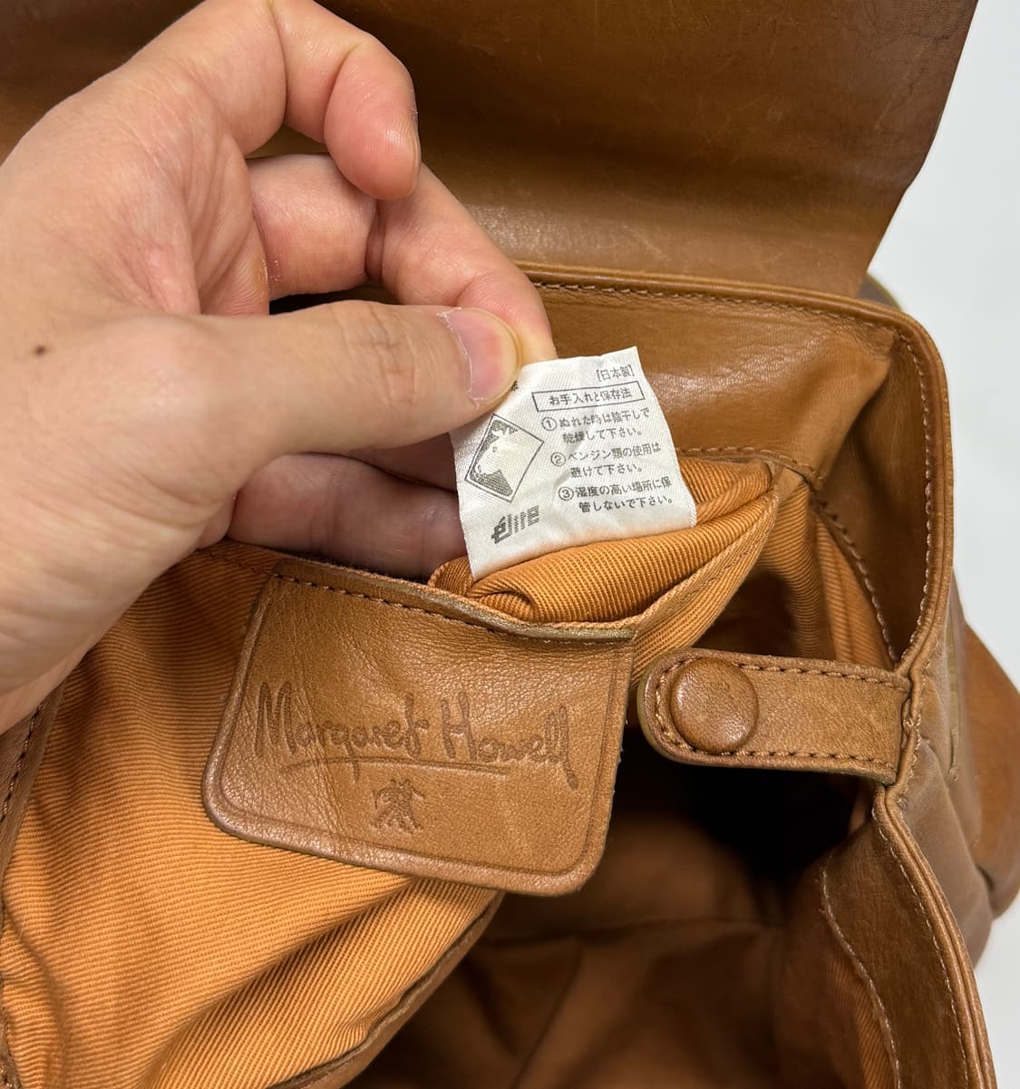 Margaret Howell leather rucksack 상품이미지9