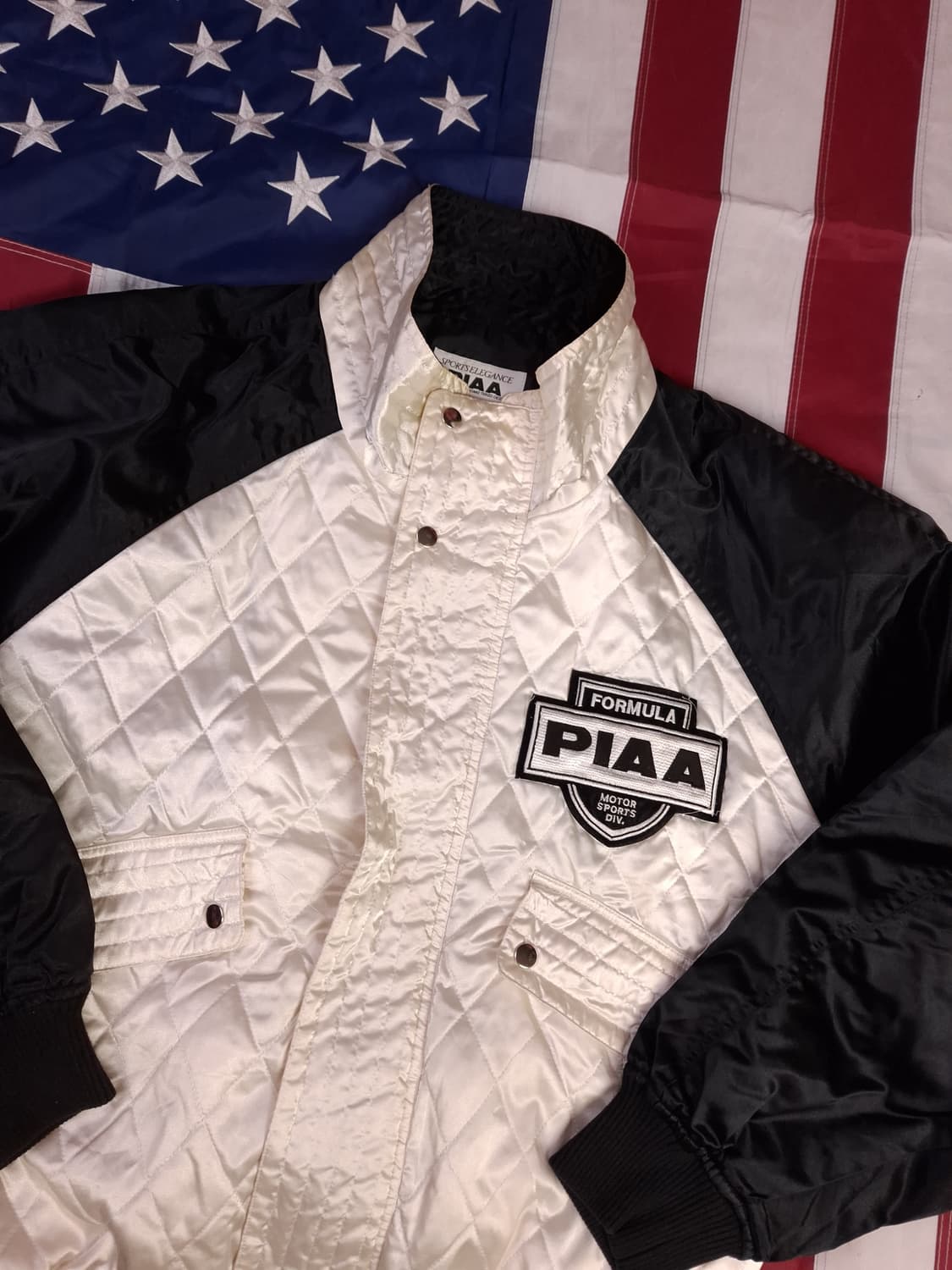 오리지날 80's 일본판 PIAA 모터스포츠 레이싱 자켓 상품이미지4