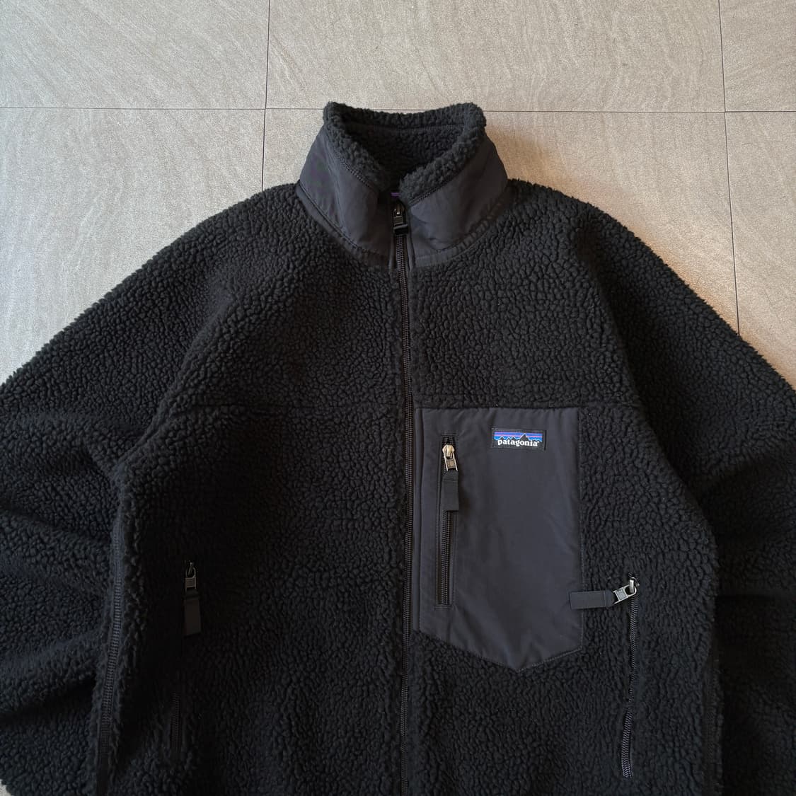 파타고니아 정품 레트로x 플리스 블랙 자켓 상품이미지3