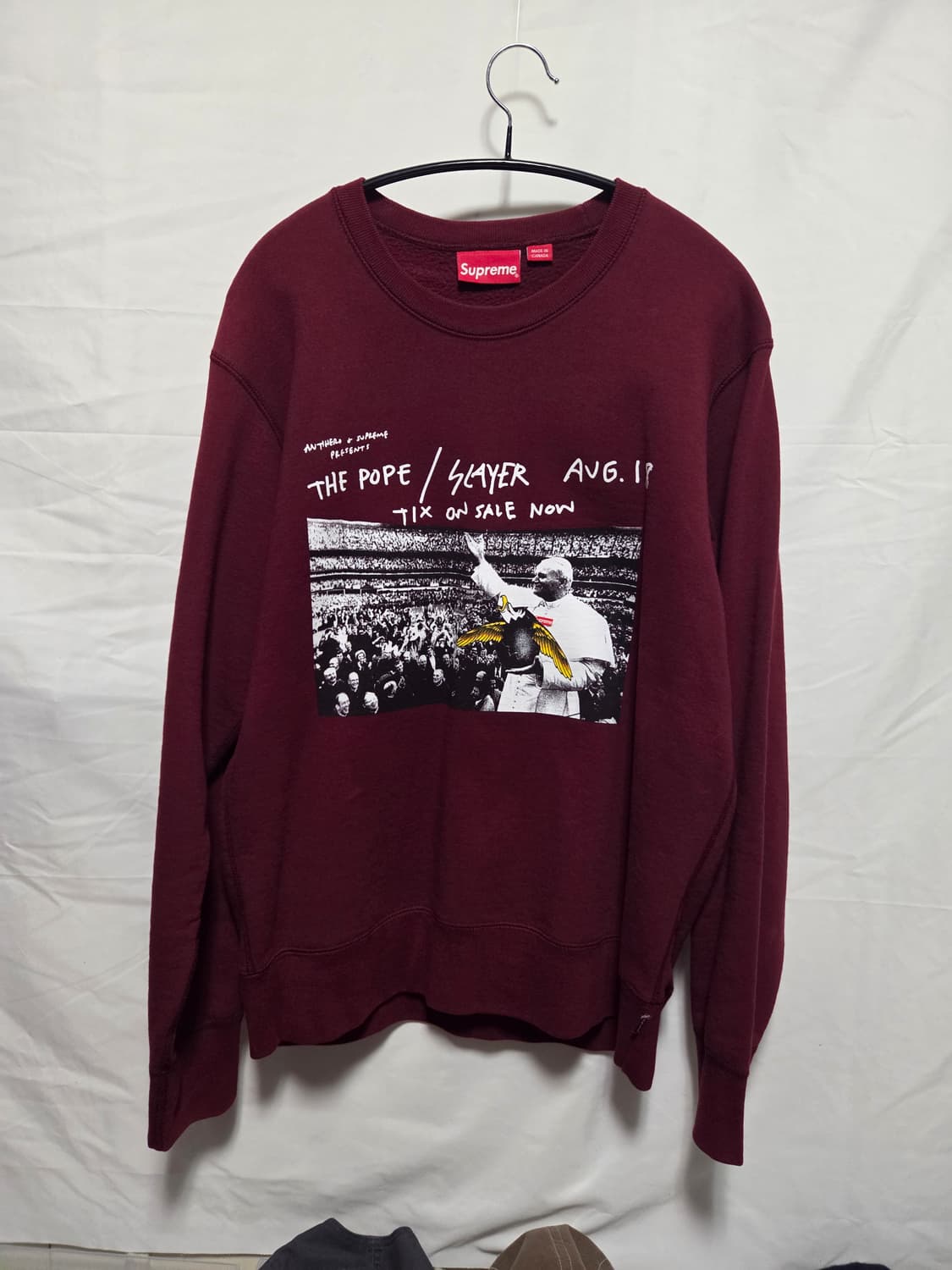 슈프림 안티히어로 스웻 상품이미지1