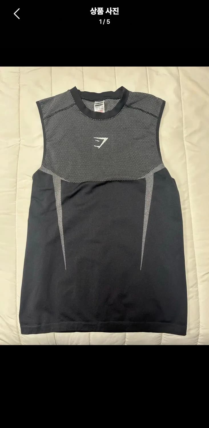 짐샤크 오닉스 V5 탱크탑 L사이즈  상품이미지1