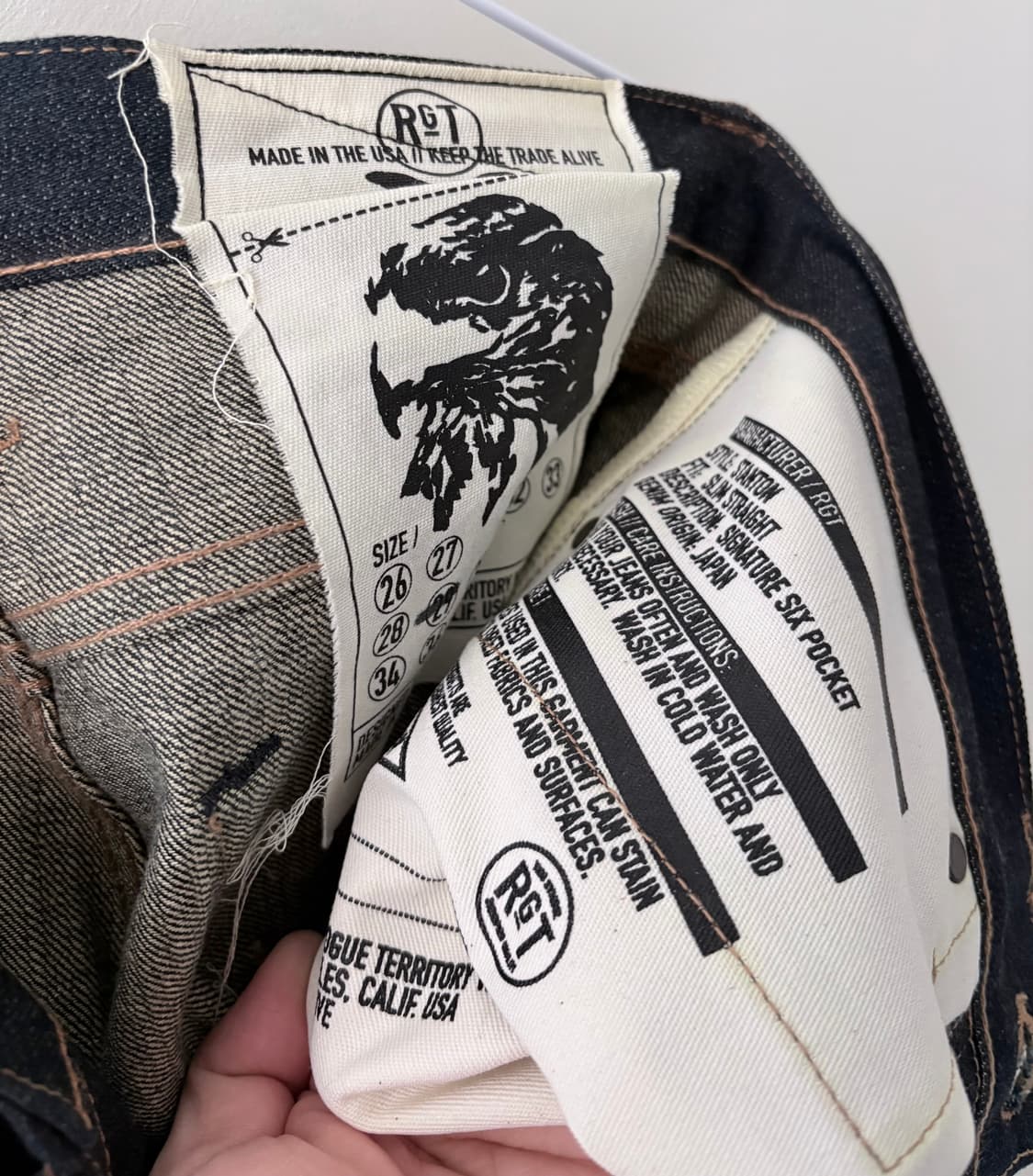 로그테리토리 스탠튼 셀비지  (29사이즈) 상품이미지7