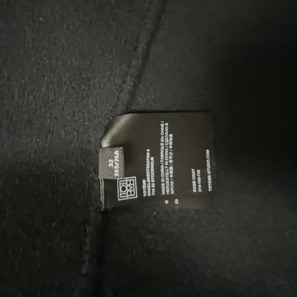 토템 로브코트 32 블랙 상품이미지8