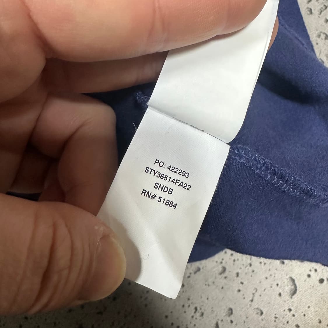 ✨ (바배) 파타고니아 네이비 롱슬리브 상품이미지5