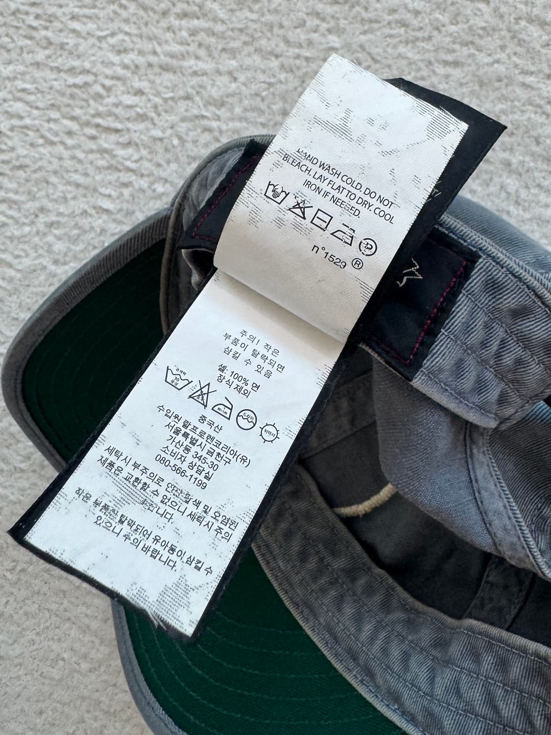 RRL 더블알엘 가먼트다잉 볼캡 상품이미지5