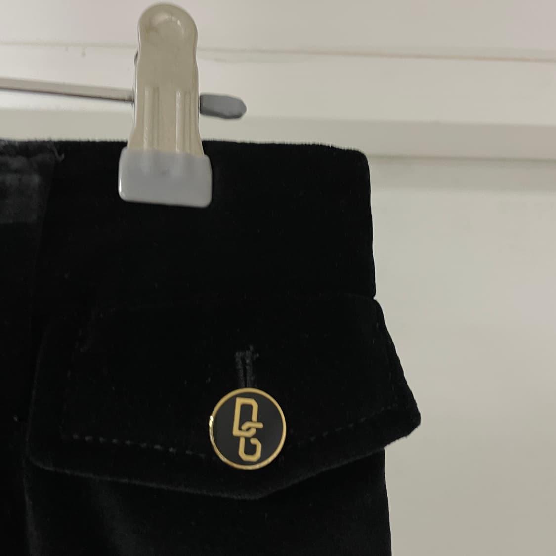 돌체앤가바나 벨벳 블랙 팬츠 40(W) 상품이미지4