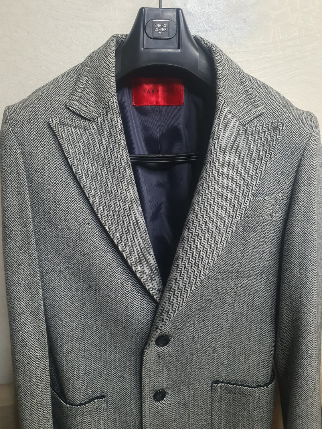남성 그레이 해링본 블레이저 95사이즈  상품이미지2