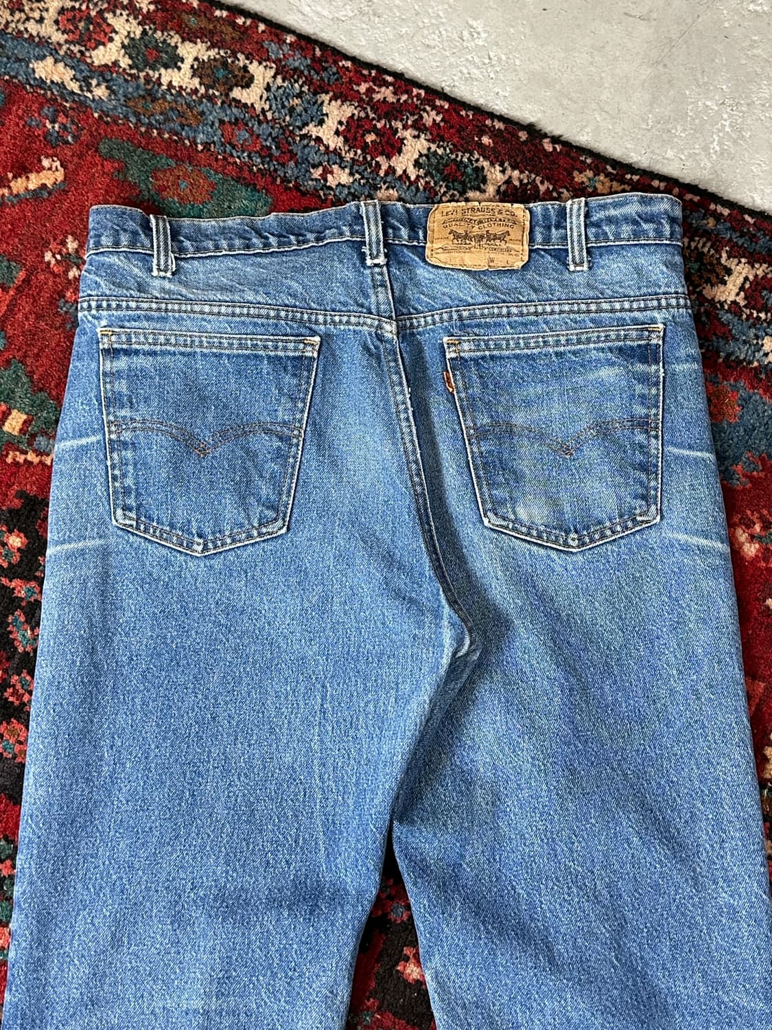 90's USA Made 빈티지 리바이스 517 오렌지탭 부츠컷 상품이미지6