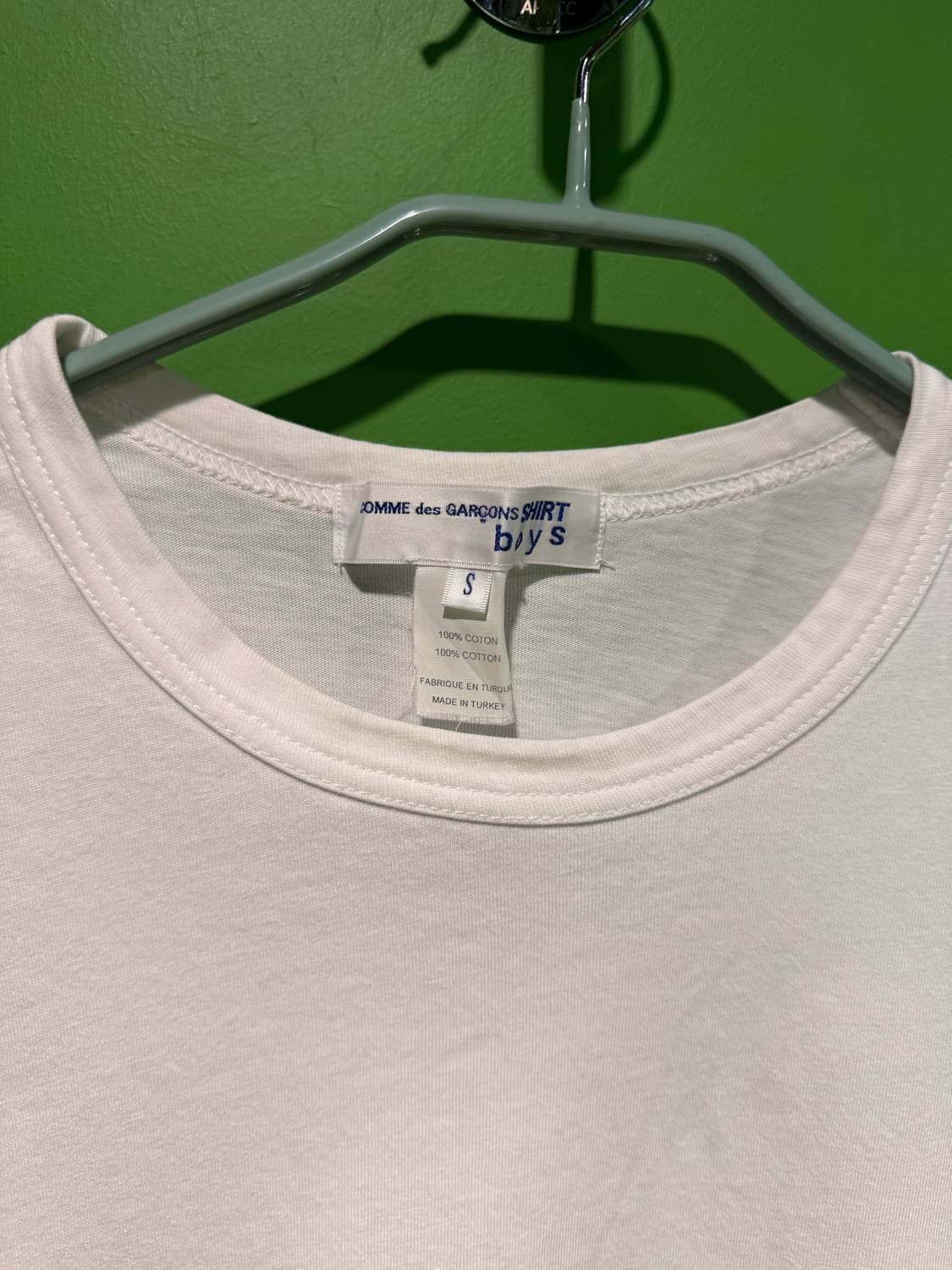 꼼데가르송 반팔티 s 상품이미지3