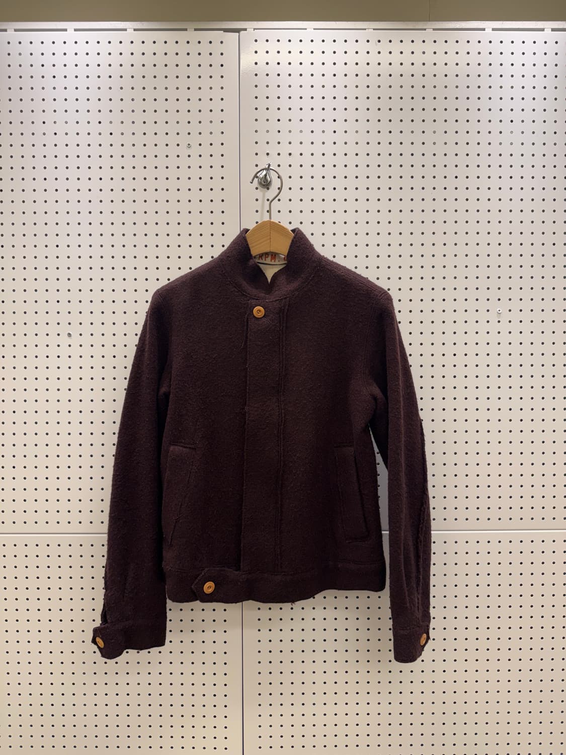 45rpm 딥 브라운 밀리터리 울 자켓 U1231 상품이미지2