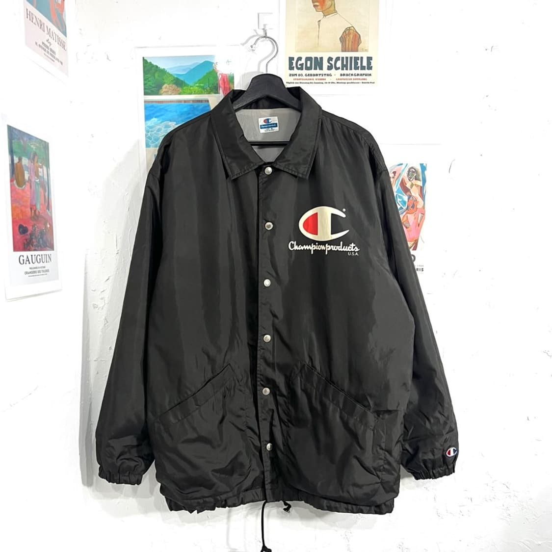 챔피온 올드스쿨 코치자켓  상품이미지1