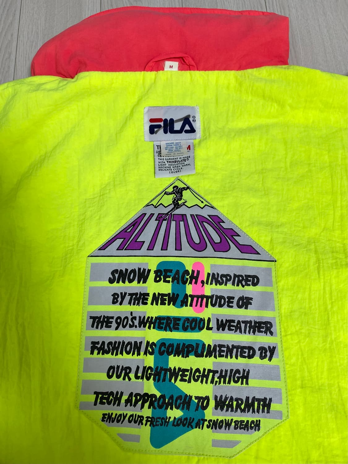 1992년 FILA SNOW BEACH ANORAK OG 상품이미지9
