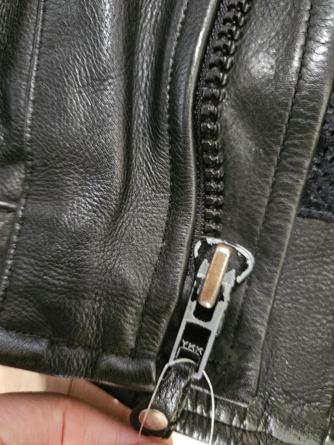 USA 빈티지 소가죽 싱글라이더자켓 상품이미지3