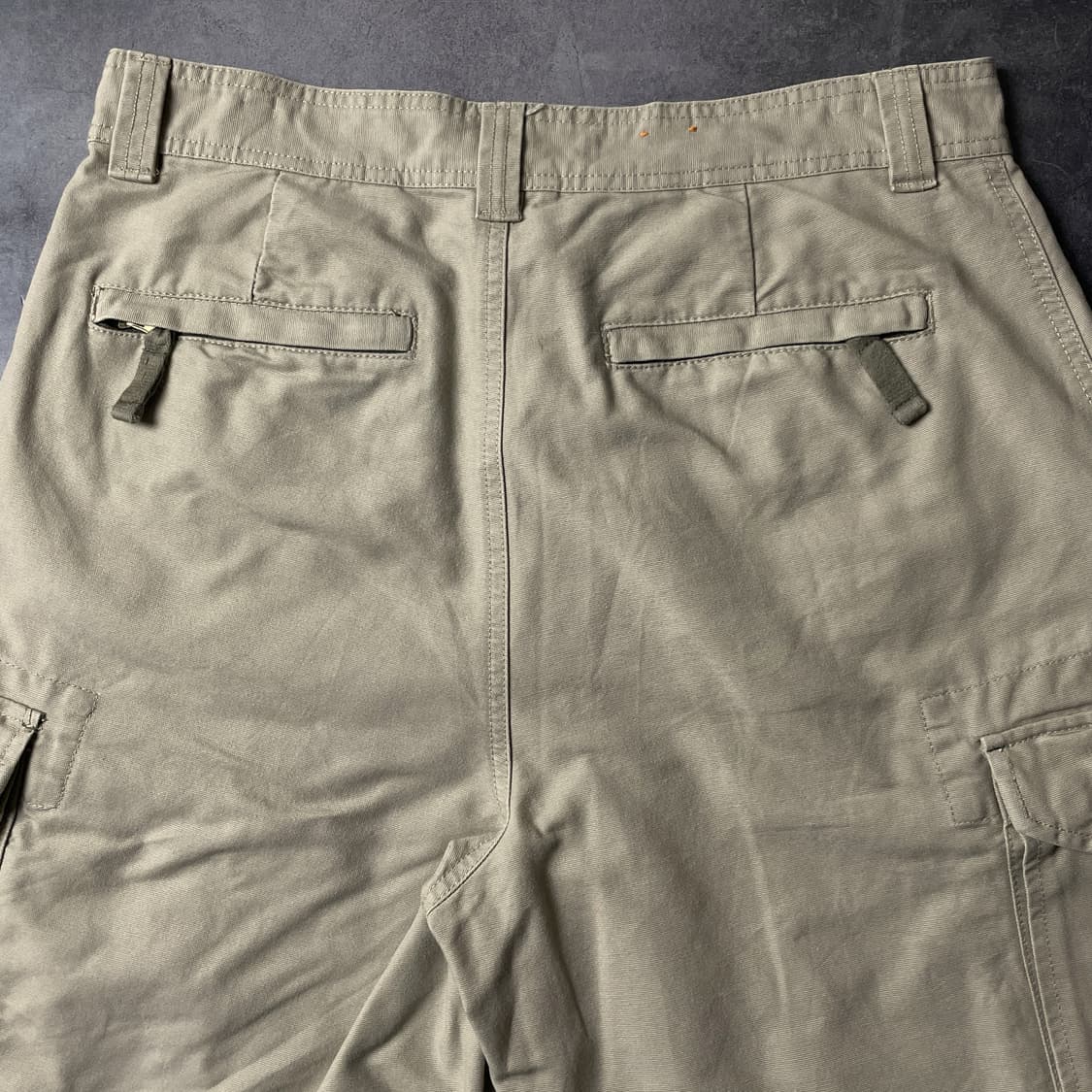 URBAN UP 빈티지 베이지 코튼 카고 하프 팬츠 A00704 상품이미지7