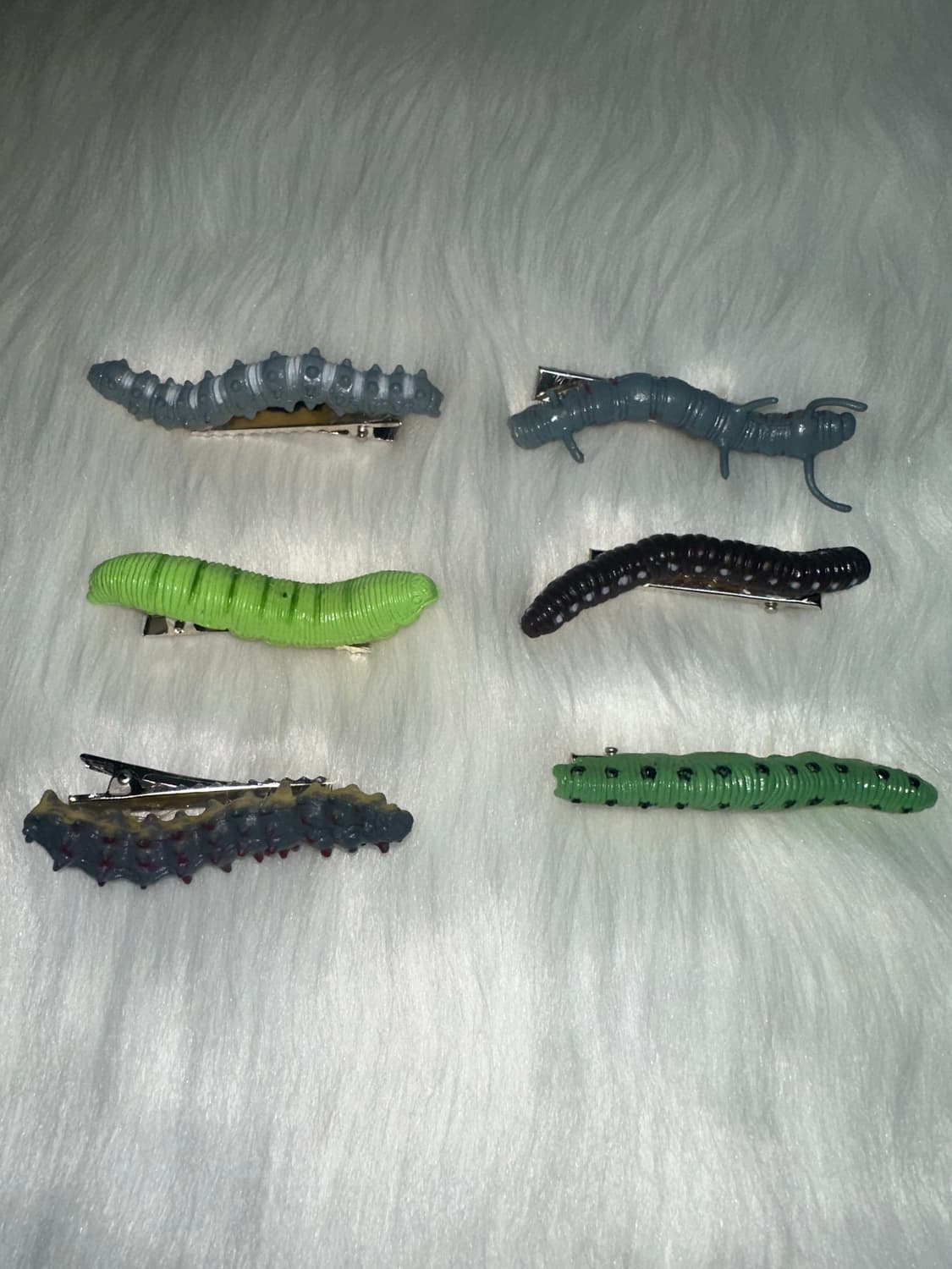 애벌레 헤어핀 상품이미지2