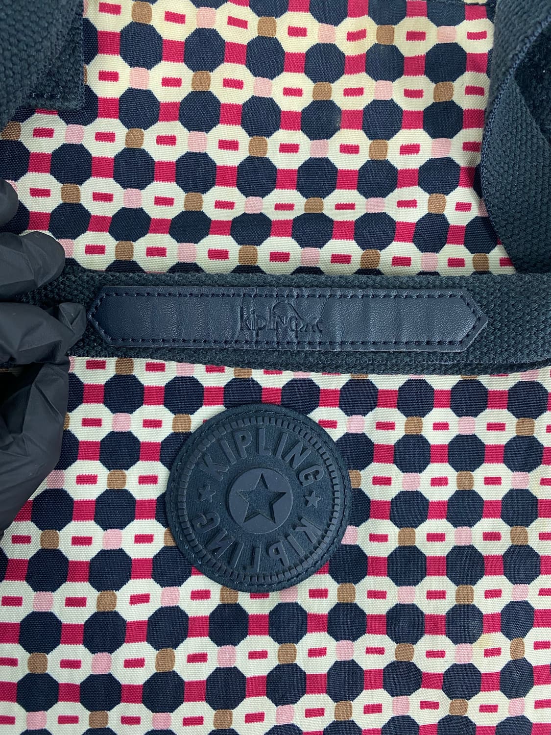 키플링 도트 패턴 투웨이백 토트백 크로스백 <96> 상품이미지4
