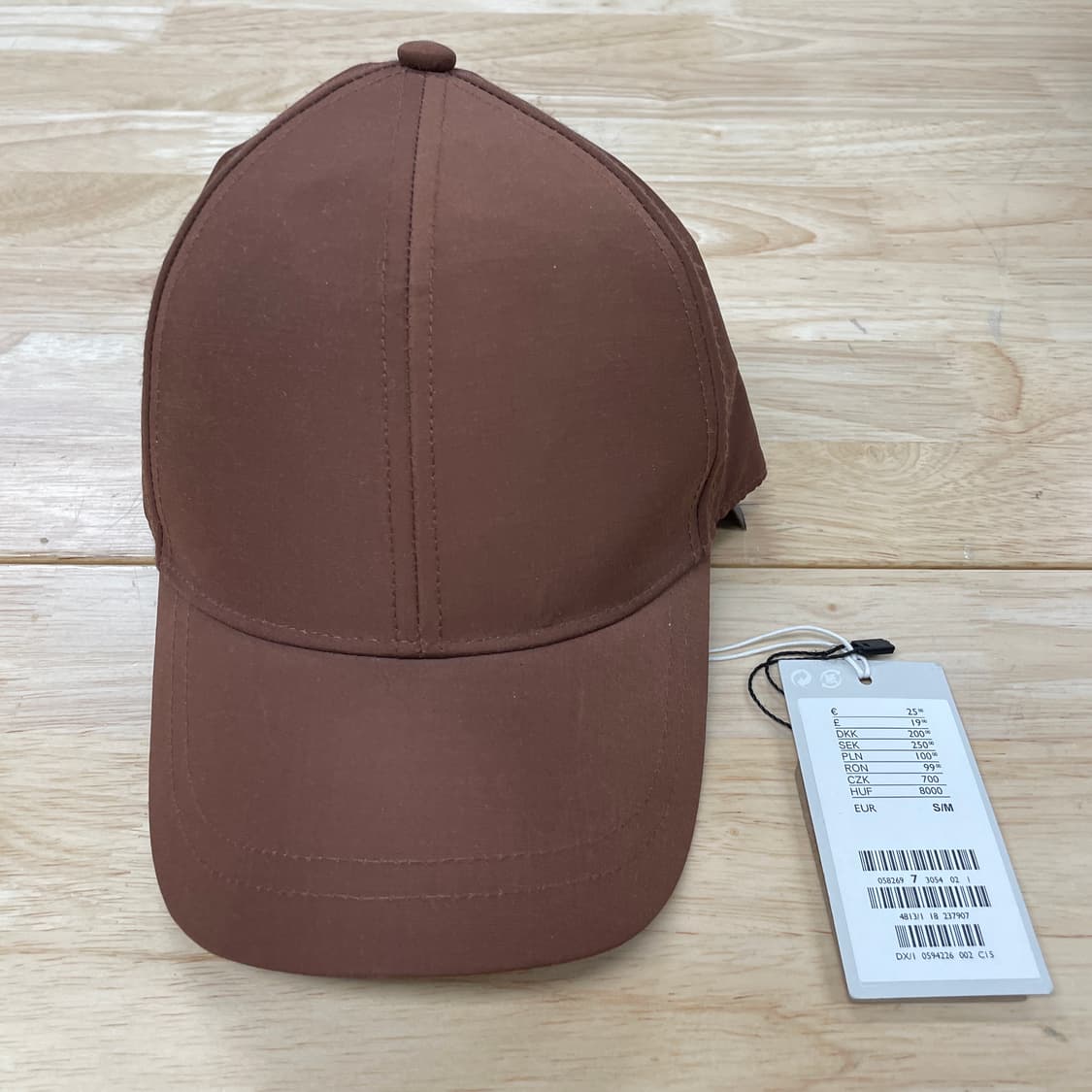 COS 브라운 볼캡 새상품 S/M(W) 상품이미지2